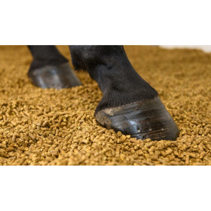 Halmpellets krossad - (0,4 - 1 mm)