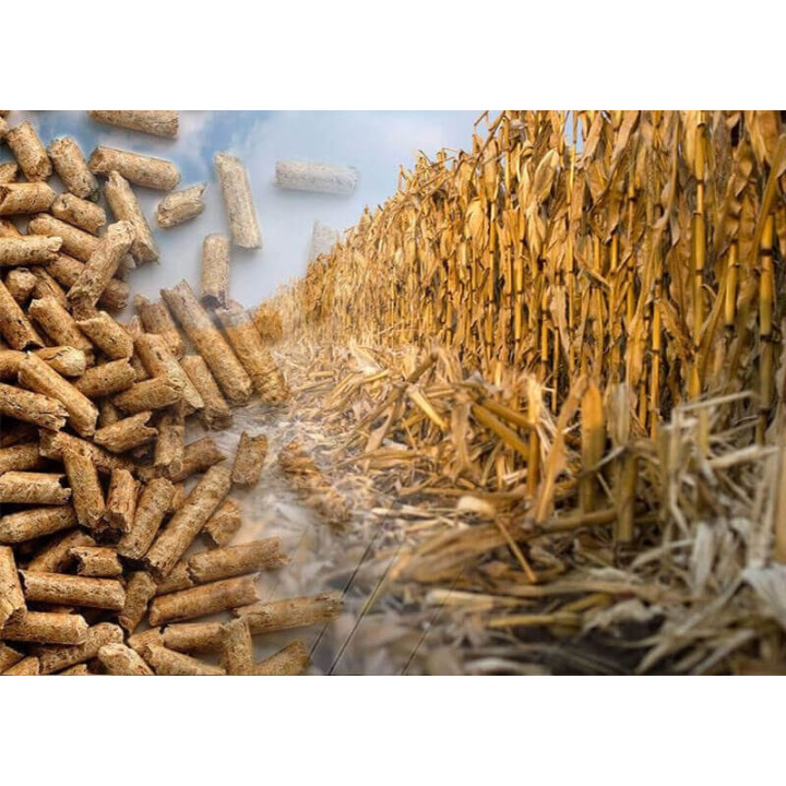 Halmpellets Extra krossad - (mindre än 0.3 mm)