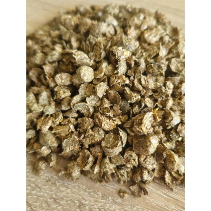 Krossad rapspellets (0,4 - 1 mm)